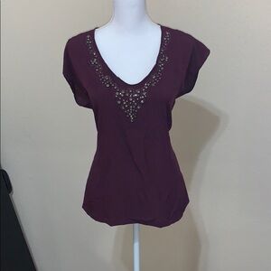 Saint Tropez west purple blouse